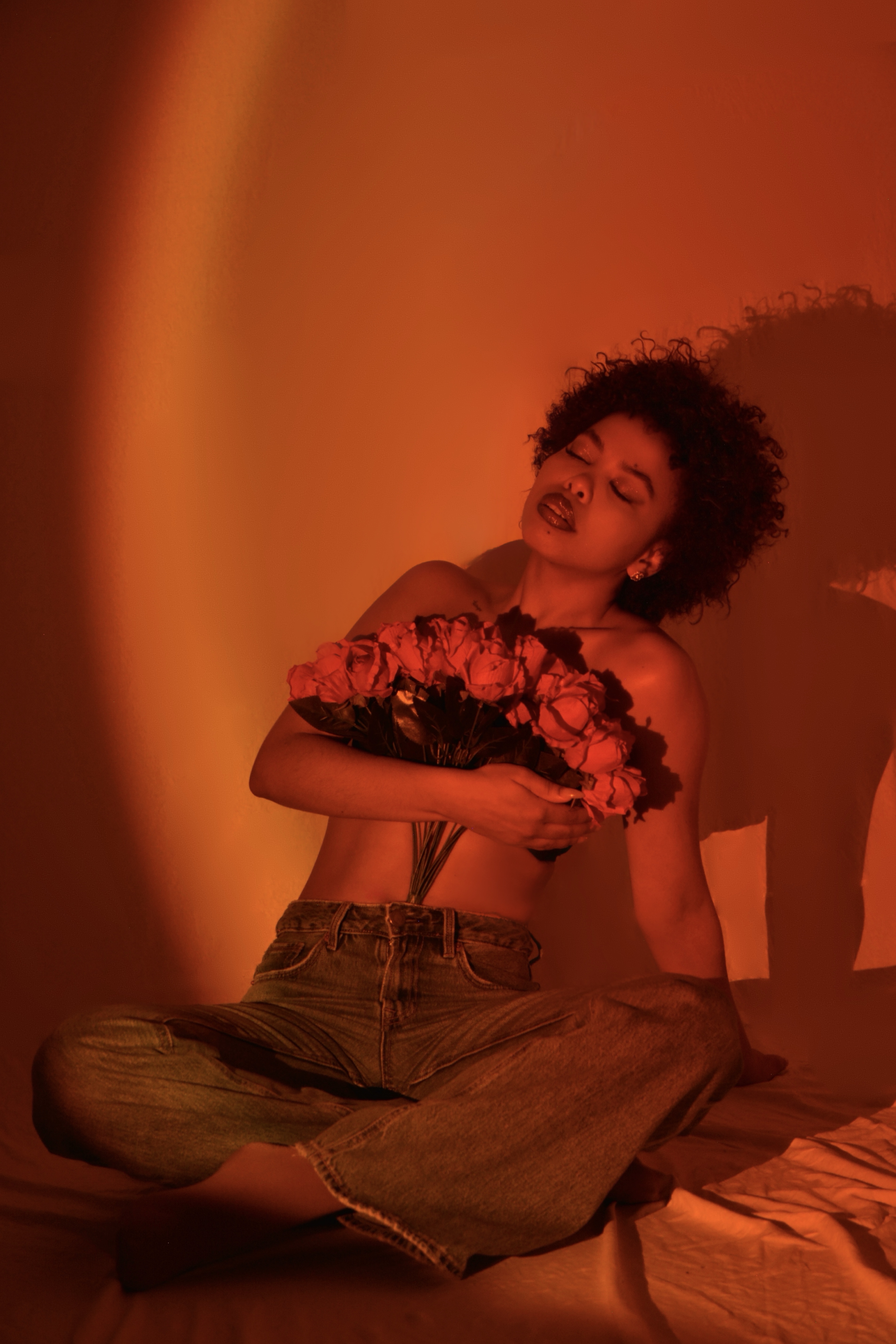 Portret za modeling portfolio - izražajna fotografija