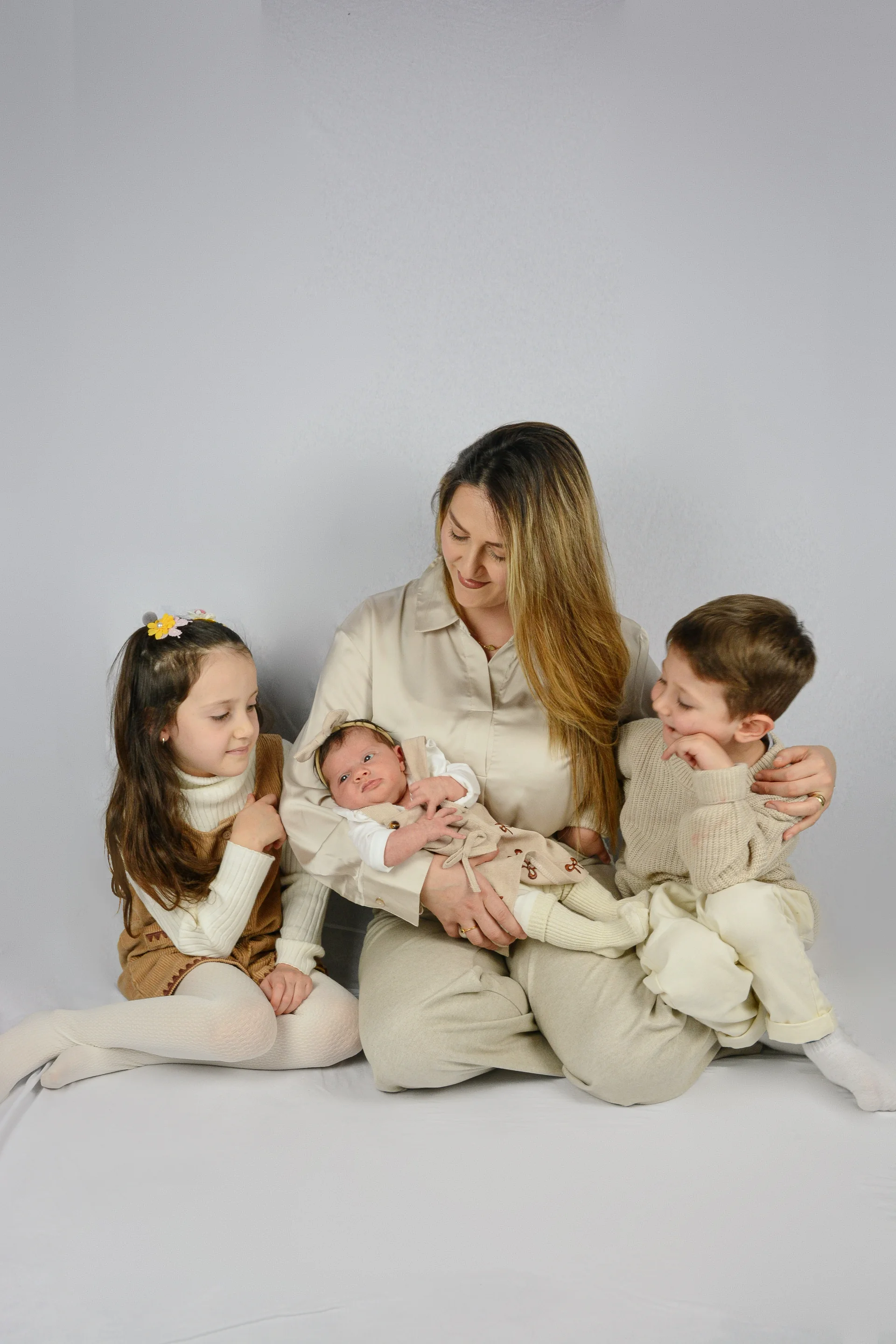 Porodična foto sesija - roditelji i deca zajedno