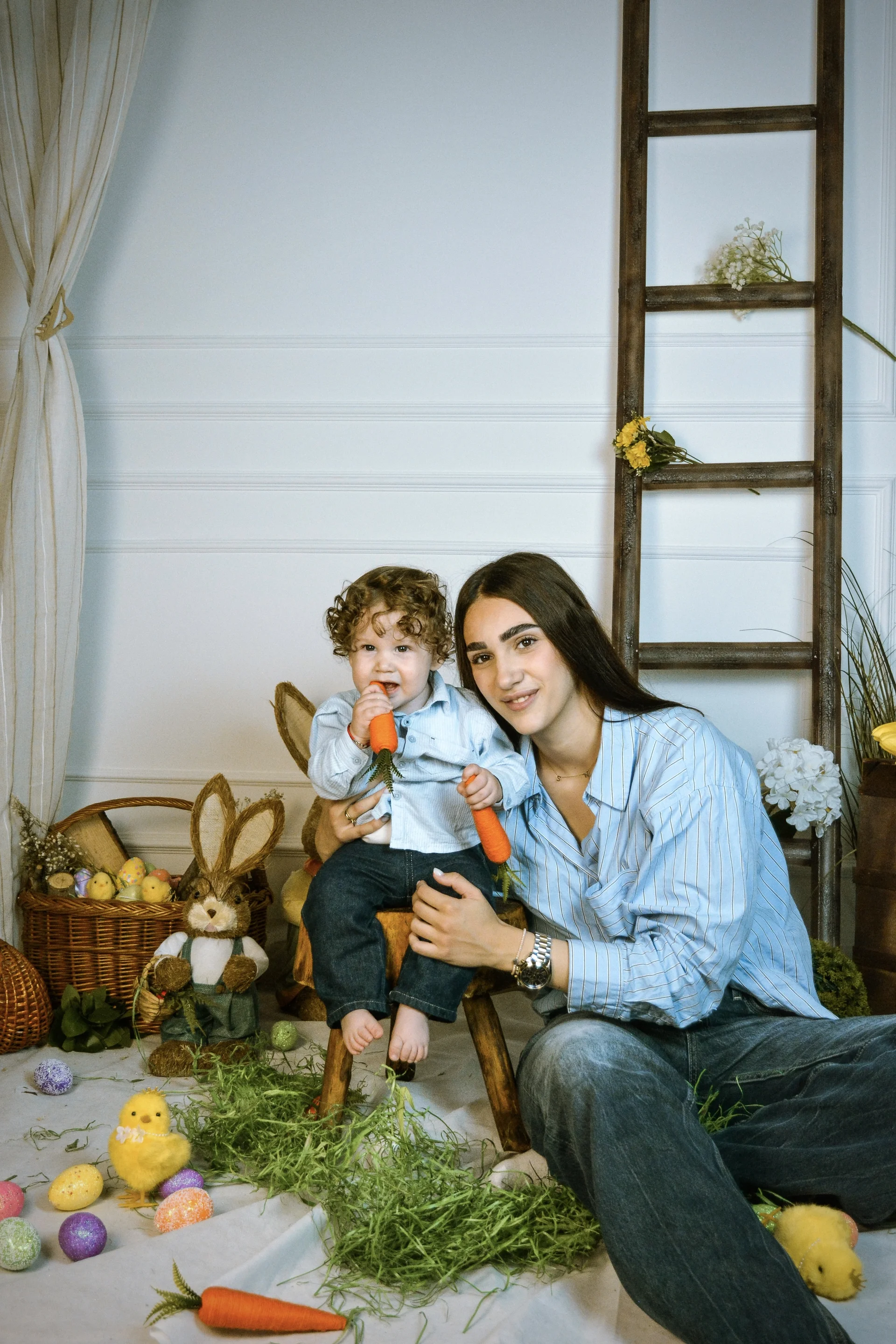 Uskršnje fotografisanje beba i male dece u studiju