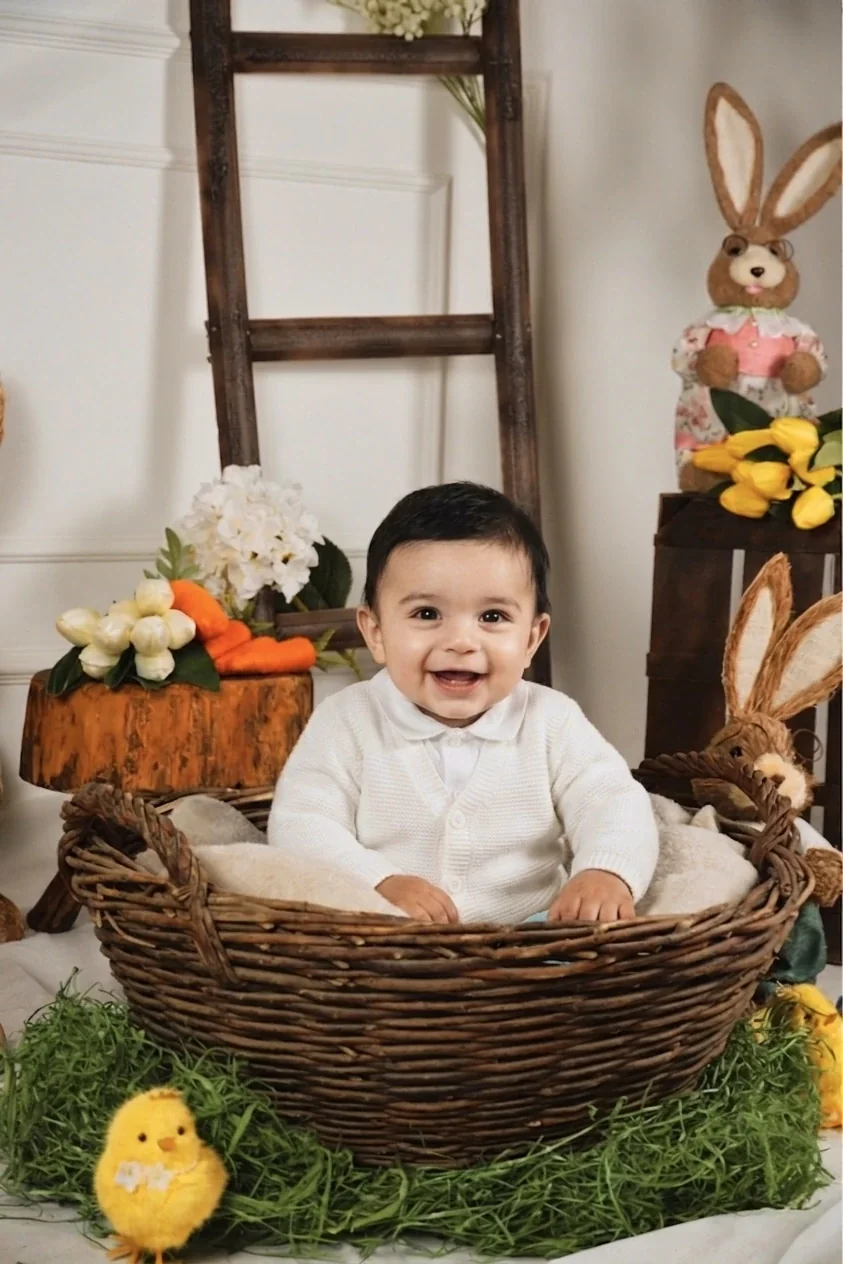 Uskršnji foto portret - nežan trenutak