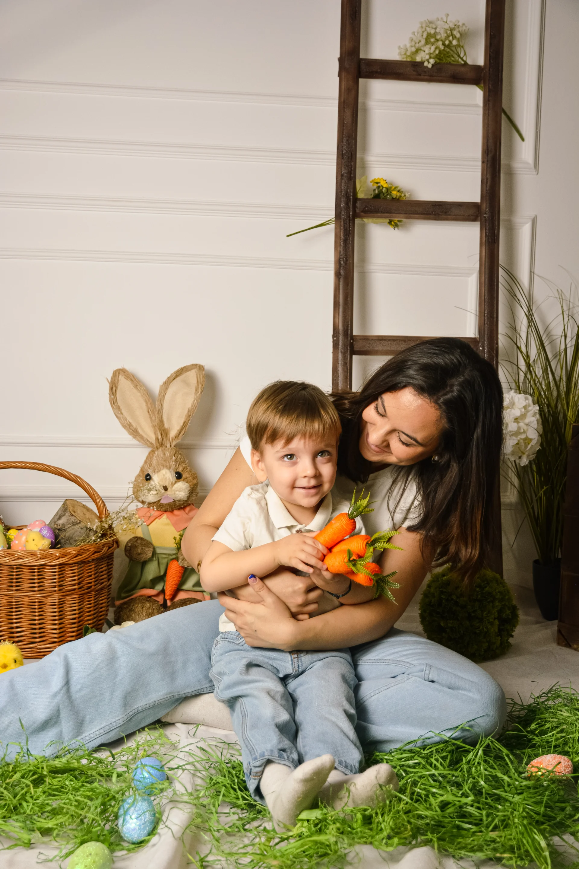 Profesionalne uskršnje fotografije za porodicu